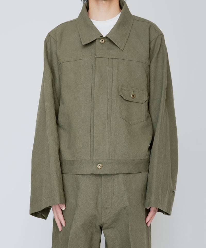 RAINMAKER＞N-SLEEVE TRUCKER JACKET | MAKES ONLINE STORE