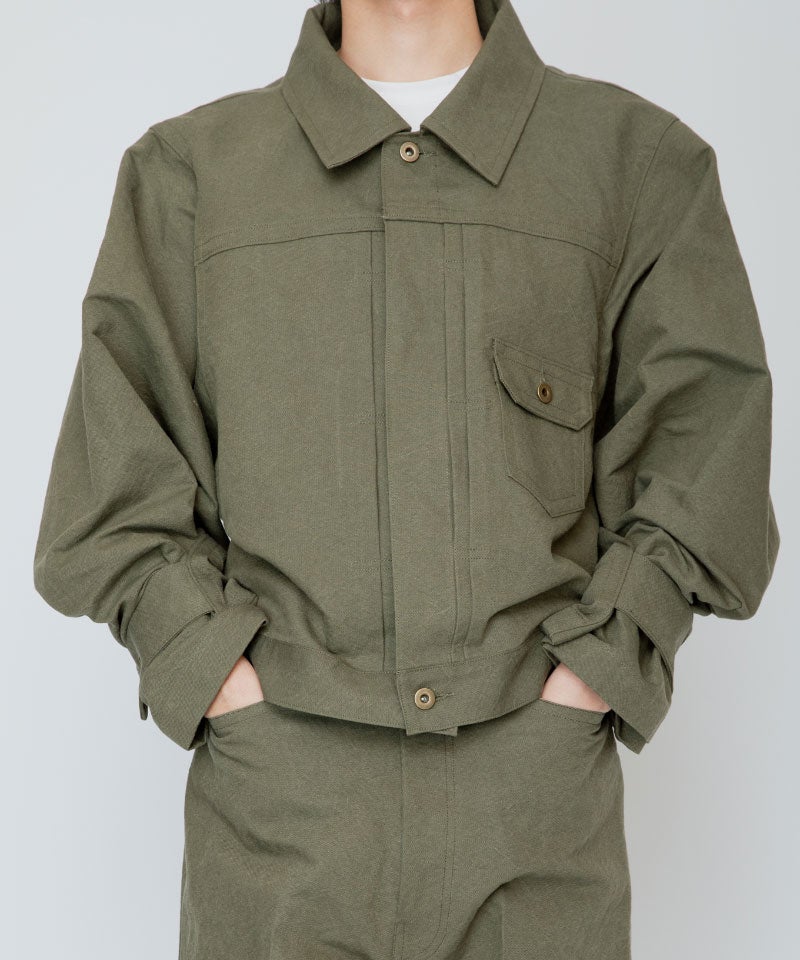 RAINMAKER＞N-SLEEVE TRUCKER JACKET | MAKES ONLINE STORE