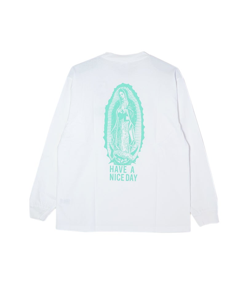 WACKO MARIA＞WASHED HEAVY WEIGHT CREW NECK LONG SLEEVE T-SHIRT