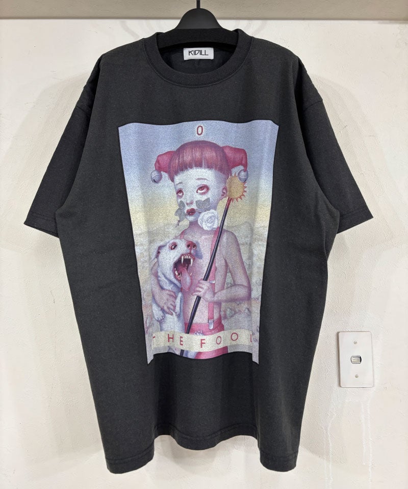 KIDILL＞THE FOOL T-SHIRT BIOWASHED | MAKES ONLINE STORE