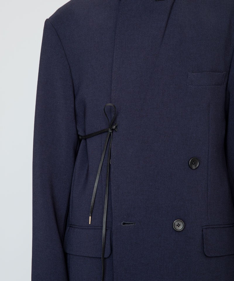 RAINMAKER＞DOUBLE BREASTED LONG JACKET | MAKES ONLINE STORE