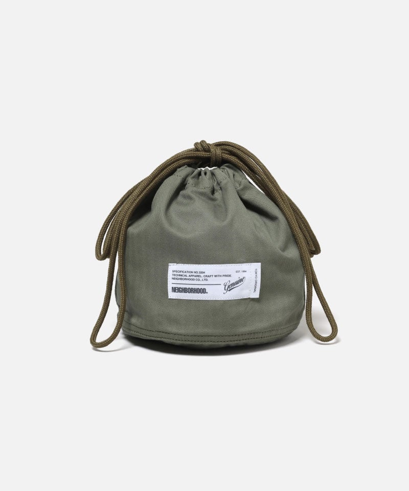 NEIGHBORHOOD＞HBT DRAWSTRING BAG | MAKES ONLINE STORE