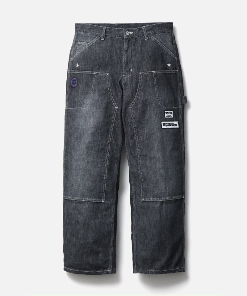 NEIGHBORHOOD ペインター デニム パンツ M NEIGHBORHOOD＞NH X M&M . WASHED DENIM PAINTER PANTS | MAKES ONLINE