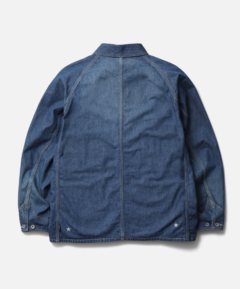 NEIGHBORHOOD＞NH X M&M . WASHED DENIM COVERALL JACKET | MAKES