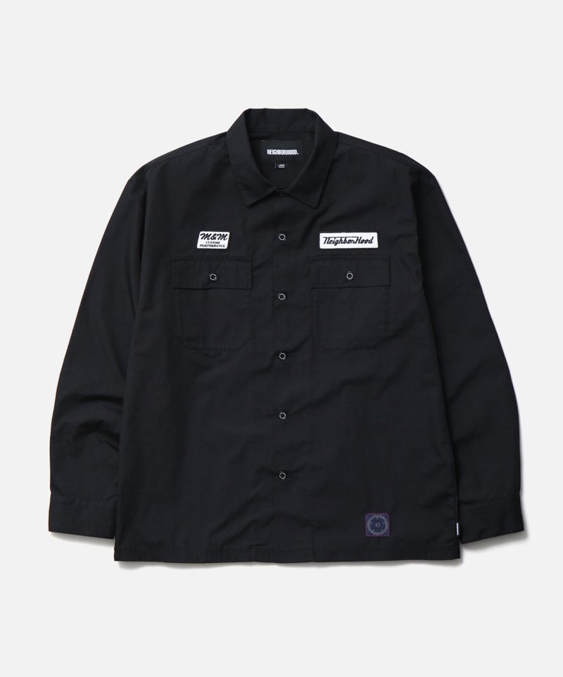 NEIGHBORHOOD＞NH X M&M . CLASSIC WORK SHIRT LS | MAKES ONLINE STORE