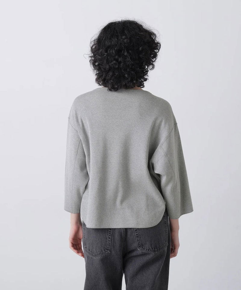 YLEVE イレーヴ 2022AW WOOL RIB KNIT PULLOVER YLEVE / SHEER RIB