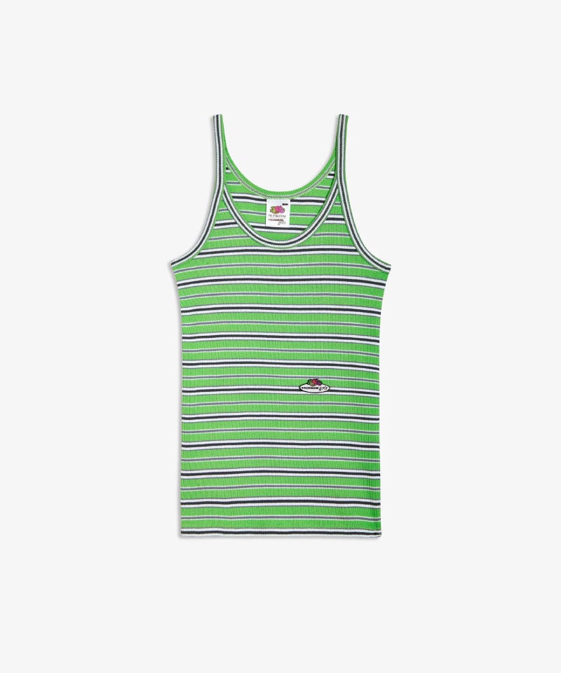 ＜HOMME girls＞Striped Cami Tank Top