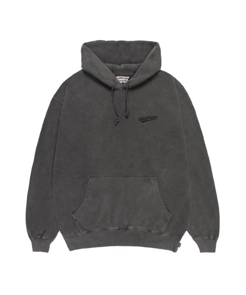 WACKO MARIA＞WASHED MIDDLE WEIGHT PULLOVER HOODED SWEAT SHIRT