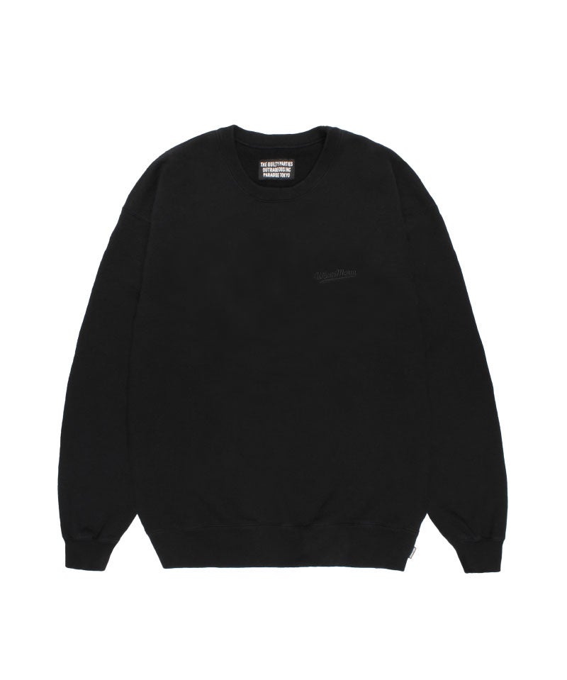 WACKO MARIA＞WASHED MIDDLE WEIGHT CREW NECK SWEAT SHIRT(TYPE-1