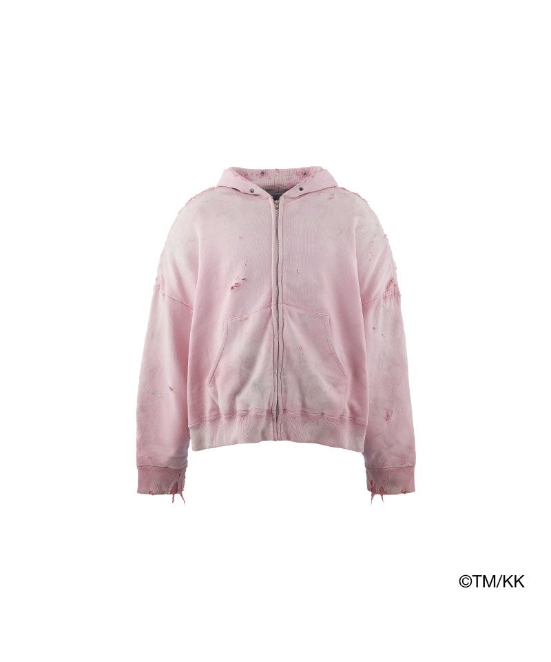 mononoke・made＞DOUBLE FC ZIP HDIE/SAKURA/PINK | MAKES ONLINE STORE