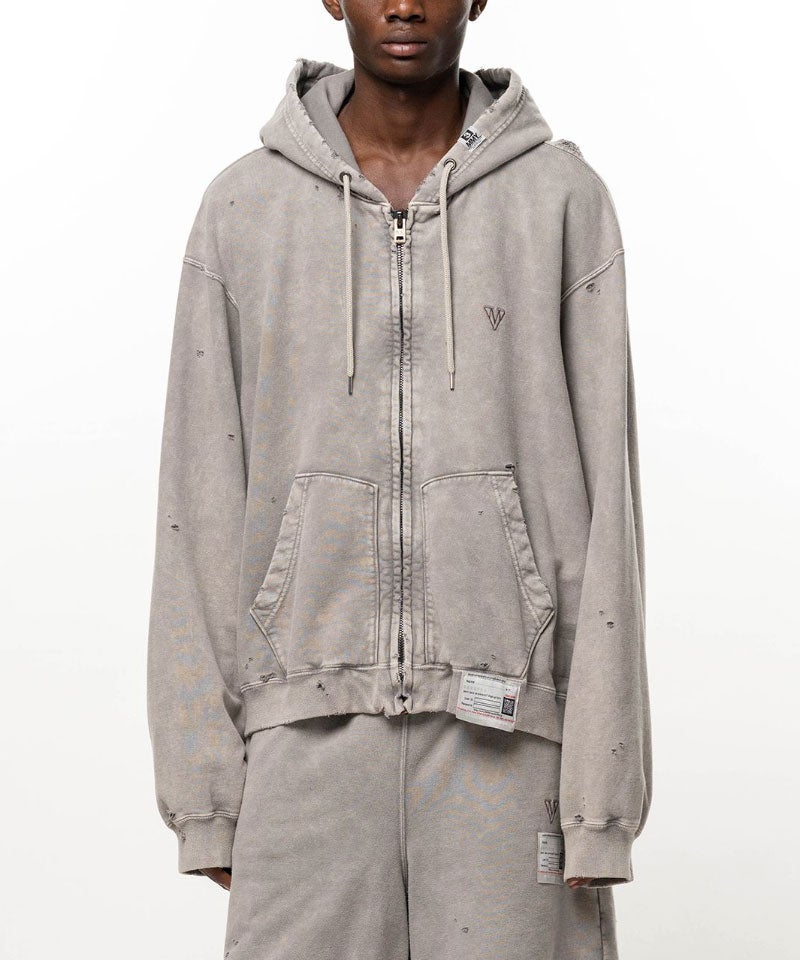MAISON MIHARAYASUHIRO＞BLEACHED SWEAT PARKA | MAKES ONLINE STORE