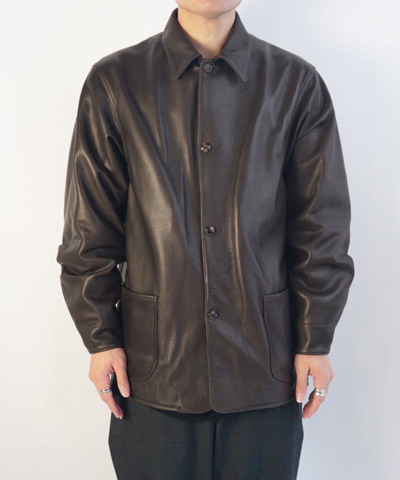 blurhms＞Steer Leather Coverall | MAKES ONLINE STORE