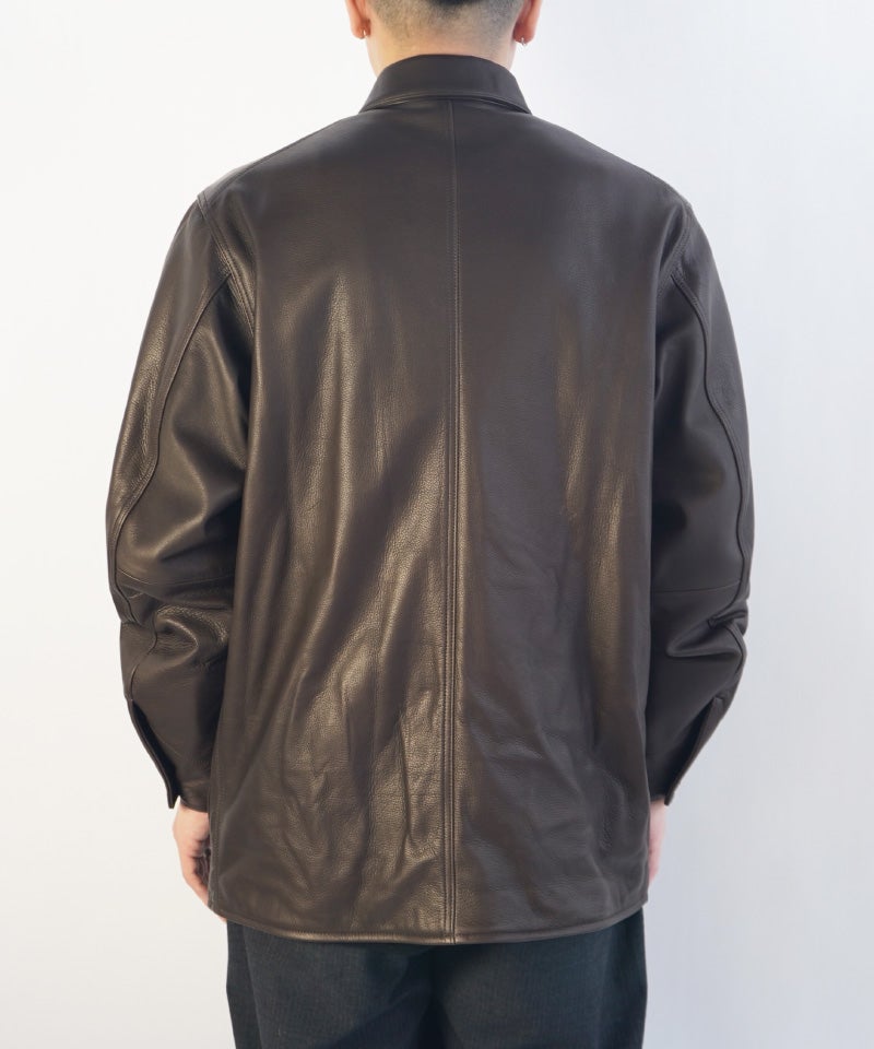blurhms＞Steer Leather Coverall | MAKES ONLINE STORE
