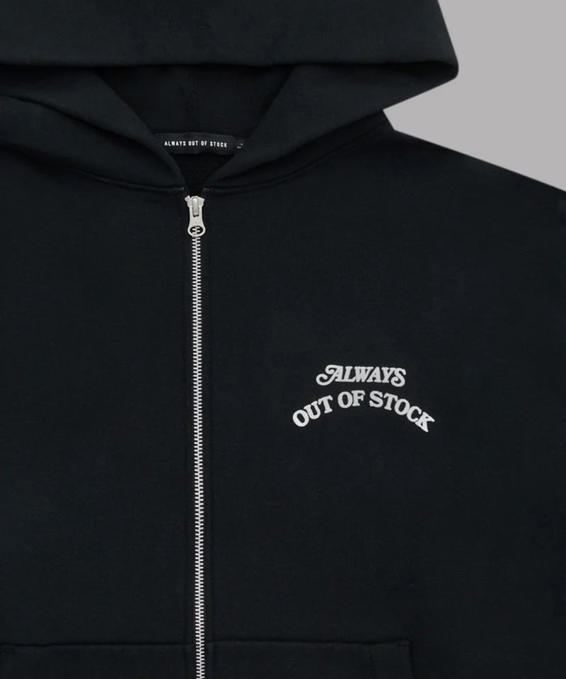 ALWAYS OUT OF STOCK＞BASIC LOGO ZIP HOODIE | MAKES ONLINE STORE