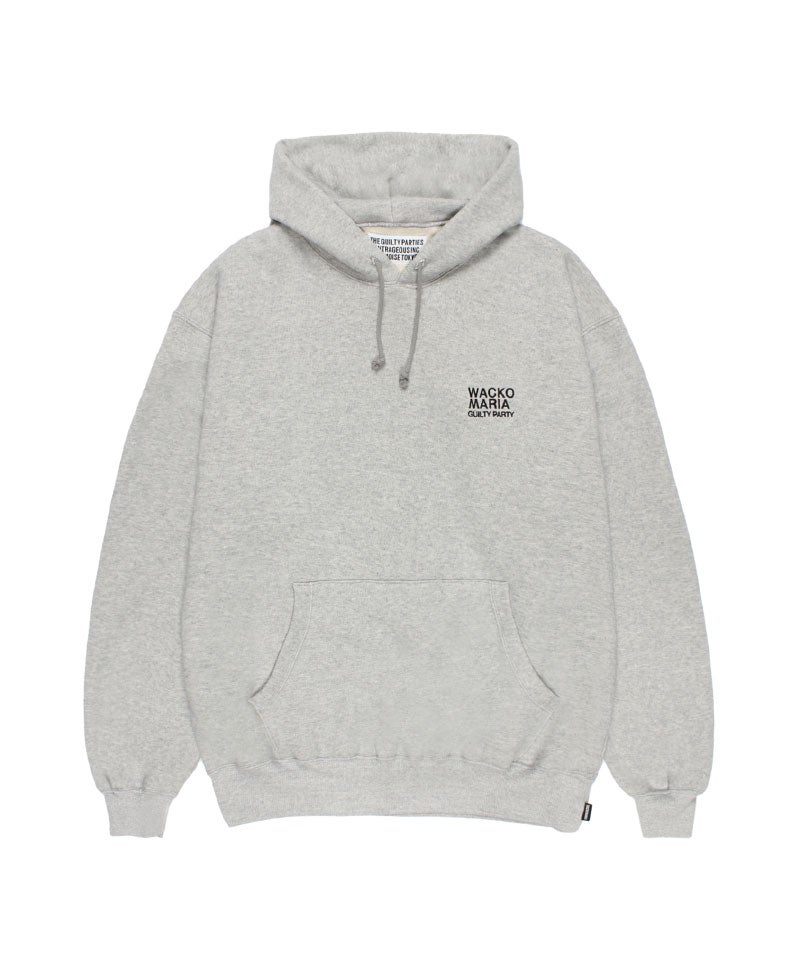 WACKO MARIA＞WASHED MIDDLE WEIGHT PULLOVER HOODED SWEAT SHIRT