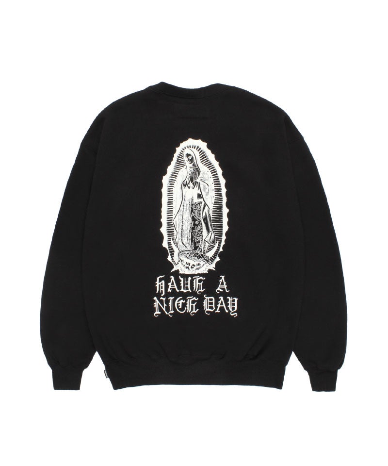 WACKO MARIA＞WASHED MIDDLE WEIGHT CREW NECK SWEAT SHIRT | MAKES