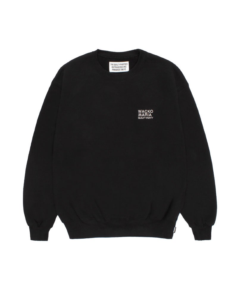 WACKO MARIA＞WASHED MIDDLE WEIGHT CREW NECK SWEAT SHIRT | MAKES