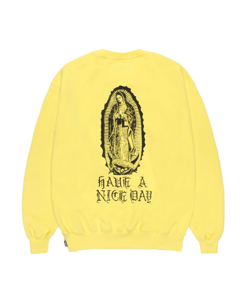 WACKO MARIA＞WASHED MIDDLE WEIGHT CREW NECK SWEAT SHIRT | MAKES