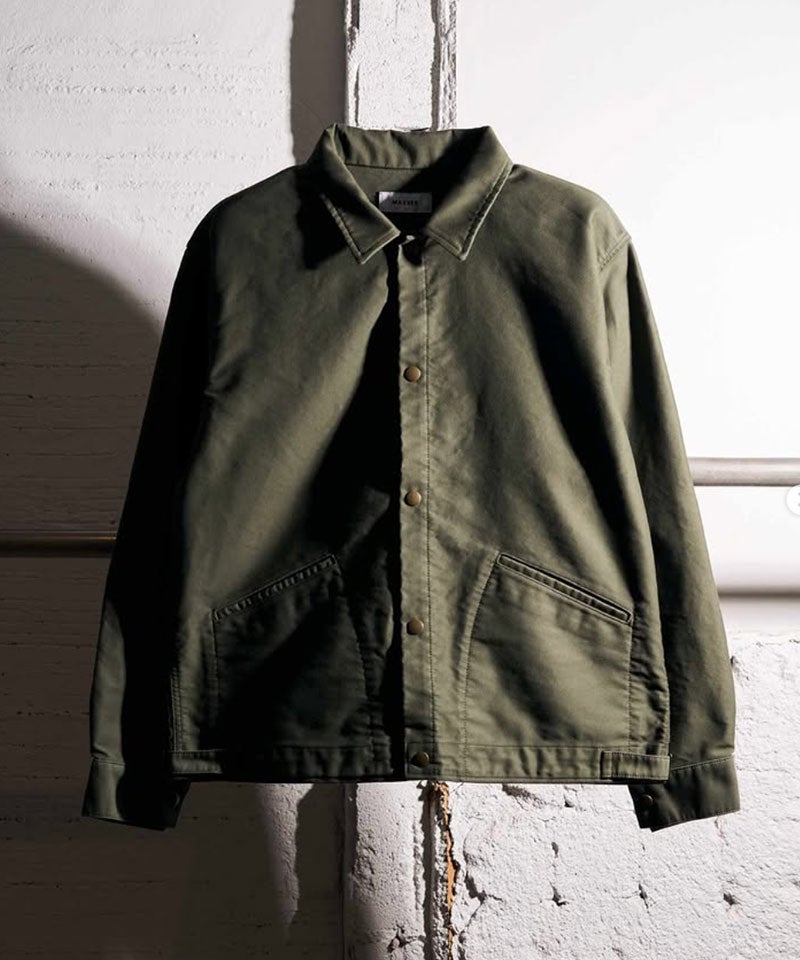 MASSES＞MOLESKIN SNAP JKT | MAKES ONLINE STORE