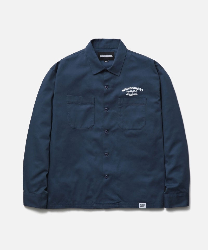 NEIGHBORHOOD DURABLE WORK Mサイズ ネイビー メンズ NEIGHBORHOOD＞CLASSIC WORK SHIRT LS | MAKES ONLINE STORE