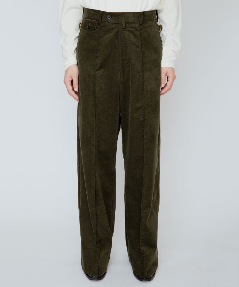 値下げ・ラマーロウ、１０年 RAINMAKER＞NO-TUCK HAKAMA TROUSERS | MAKES ONLINE STORE