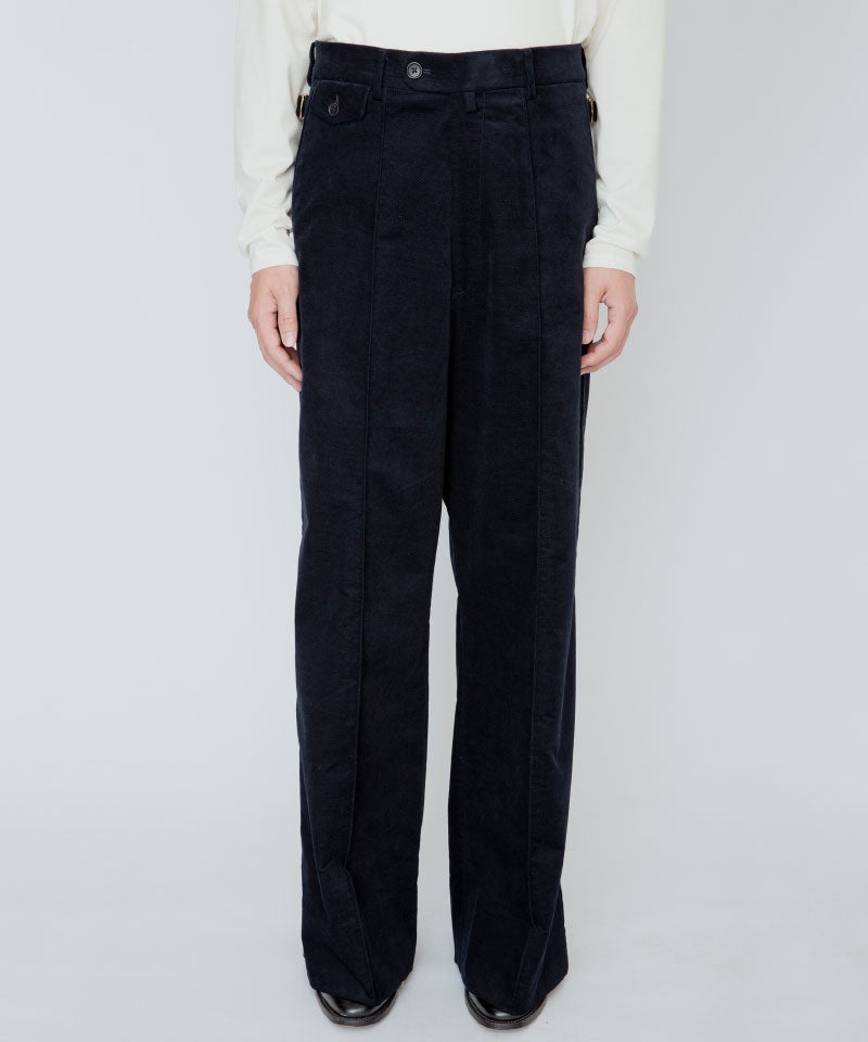 RAINMAKER＞NO-TUCK HAKAMA TROUSERS | MAKES ONLINE STORE