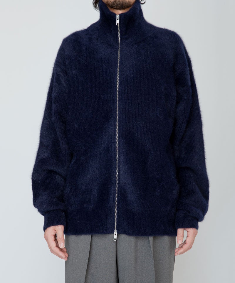 rainmaker FOX CASHMERE ZIP-UP VEST サイズ5 RAINMAKER＞FOX CASHMERE ZIP-UP SWEATER | MAKES ONLINE STORE