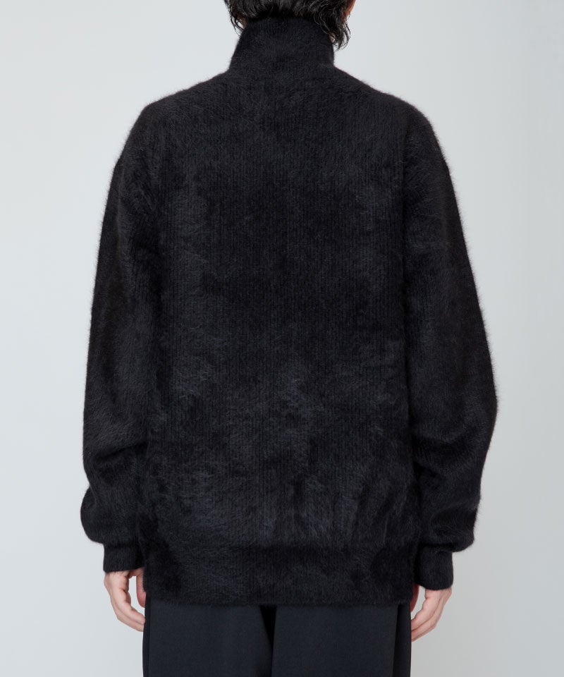 RAINMAKER＞FOX CASHMERE ZIP-UP SWEATER | MAKES ONLINE STORE