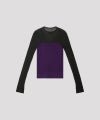 ＜CFCL＞PORTRAIT VELVET LUCENT DECOLLETAGE LONG SLEEVE TOP